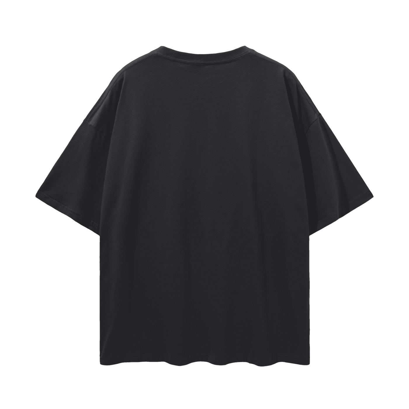 Tied Up - Cotton Drop Shoulder Tee
